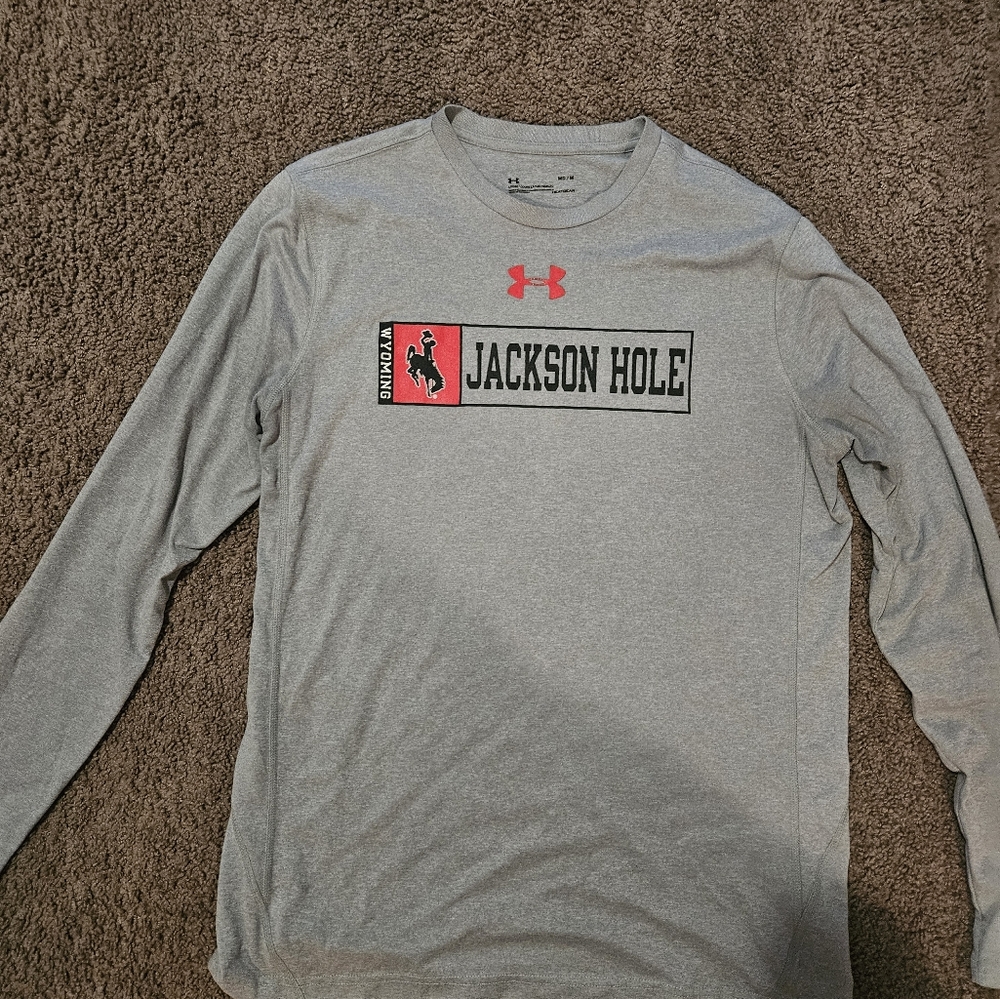 Under Armour Gray Long Sleeve Tee